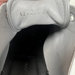 Alexander McQueen Grey Tread Slick Low Top Sneaker Size 45