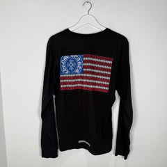 Chrome Hearts American Flag Graphic Longsleeve Size M