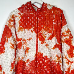 Louis Vuitton Orange Bandana Monogram Windbreaker Size L