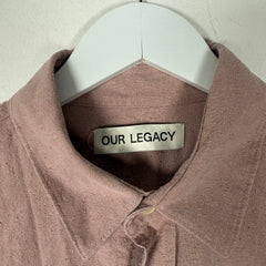 Our Legacy Washed Red Shirt Size M