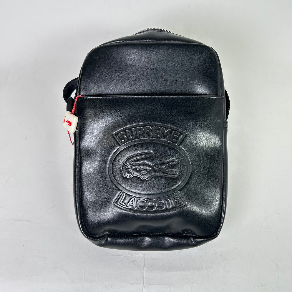 Supreme x Lacoste Leather Shoulder Bag
