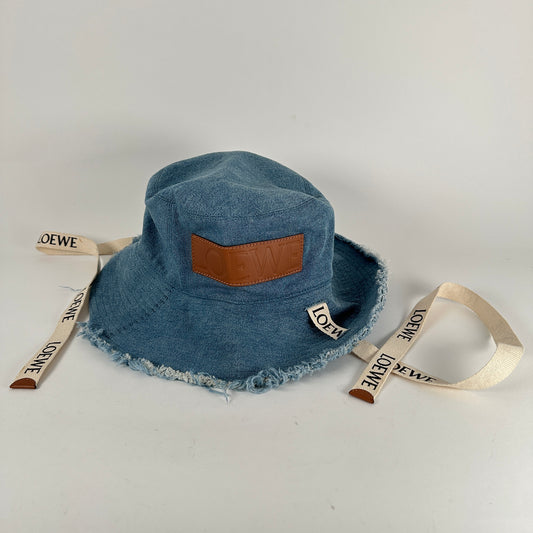 Loewe Denim Fisherman Bucket Hat