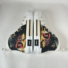 Dior B23 White 'AsteroDior' High-Top Sneaker Size 42