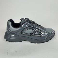Dior 30 Light Gray Technical Mesh Sneaker Size 44