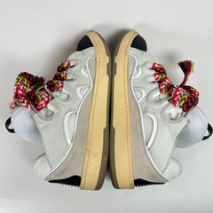 Lanvin White Curb Sneakers Size 41