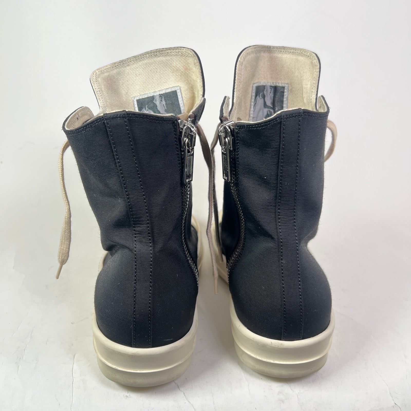 Rick Owens DRKSHDW 'Stop Your Breath' High-Top Ramones