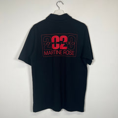 Martine Rose Black SS20 Polo