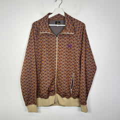 Needles Brown Floral Track Jacket Size XL