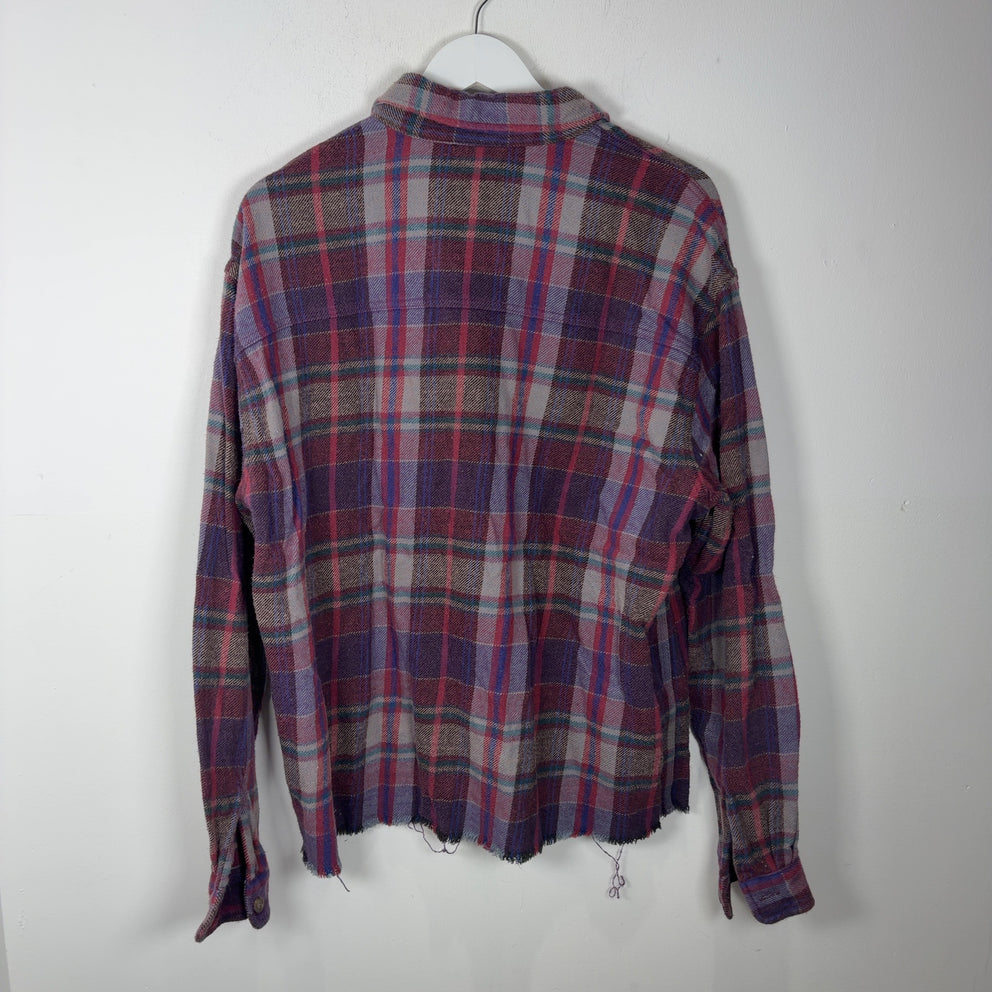 John Elliott Flannel Wool Shirt