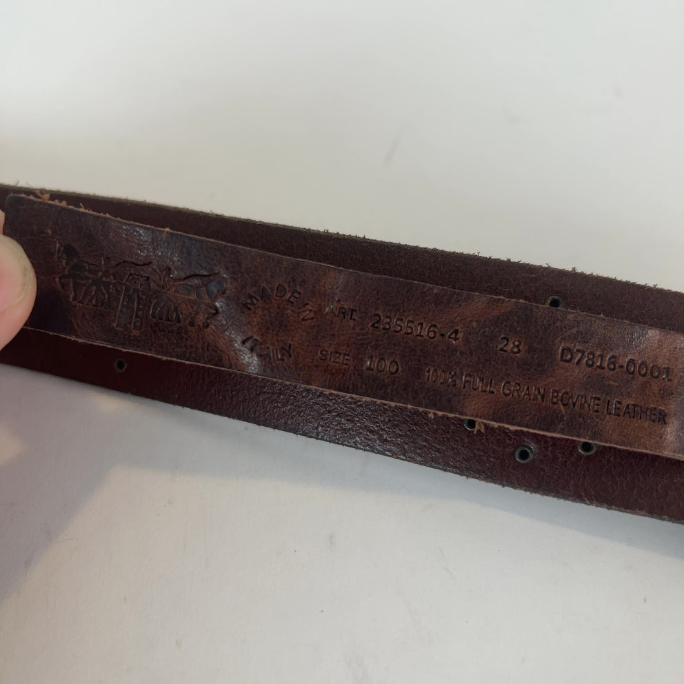 Denim Tears x Levi's Tracy King Tut Studded Full Grain Leather Belt