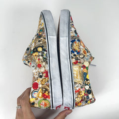 Supreme x Vans Mike Kelley 'Skate Era' Low-Top Sneakers