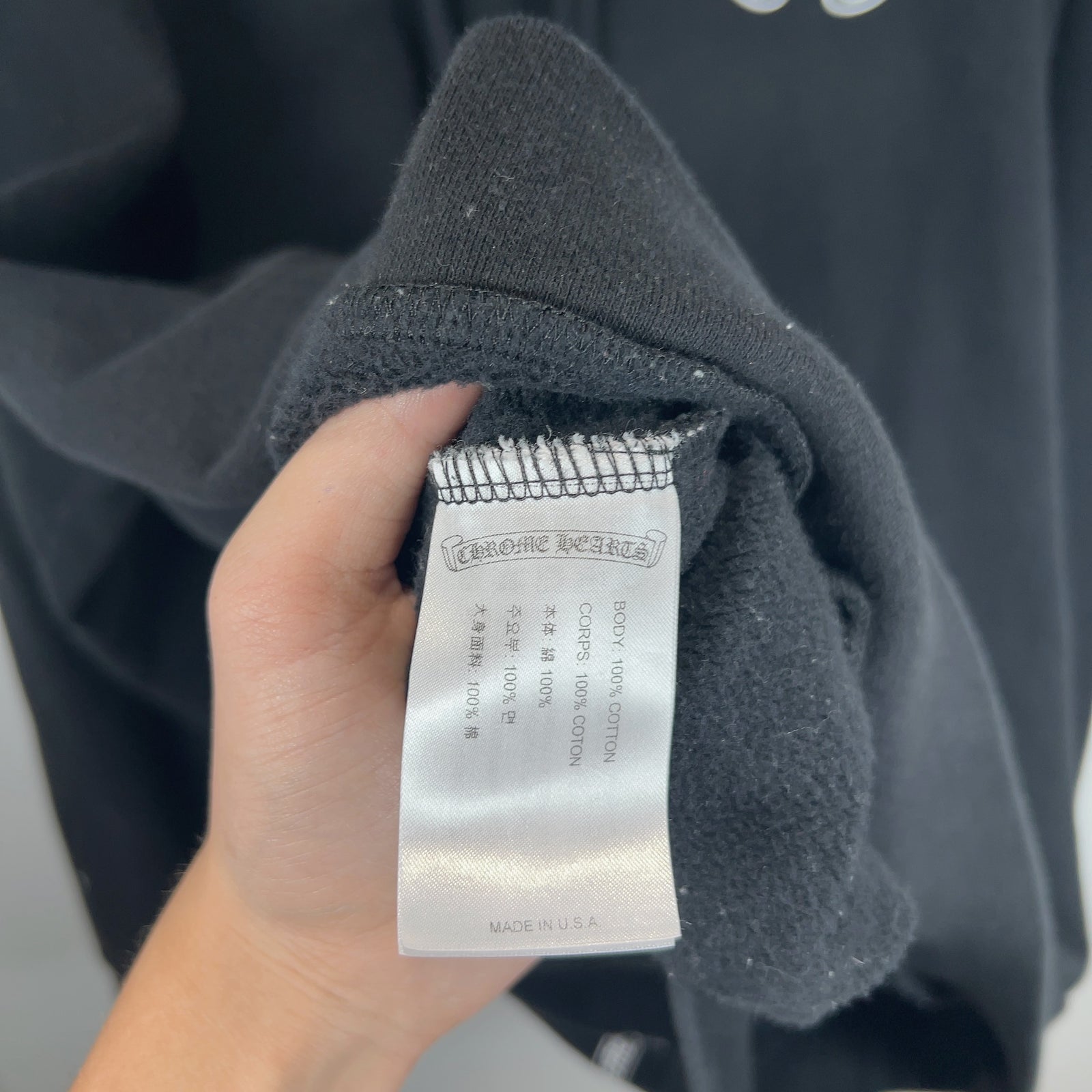 Chrome Hearts 'American Flag' Graphic Pullover Hoodie