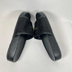 Gucci Black Off The Grid Sandals Size GG 9