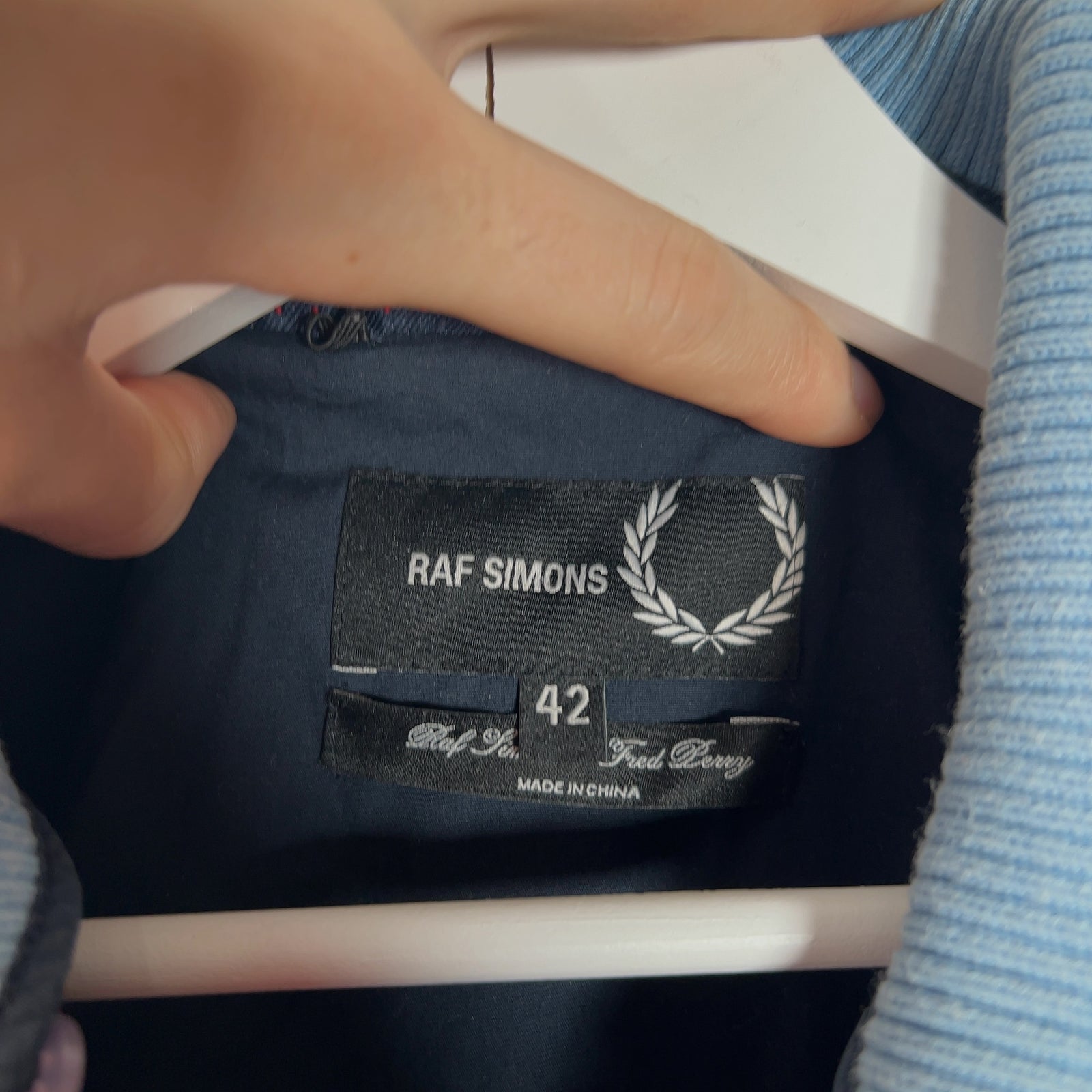 Raf Simons Cropped Bomber Jacket