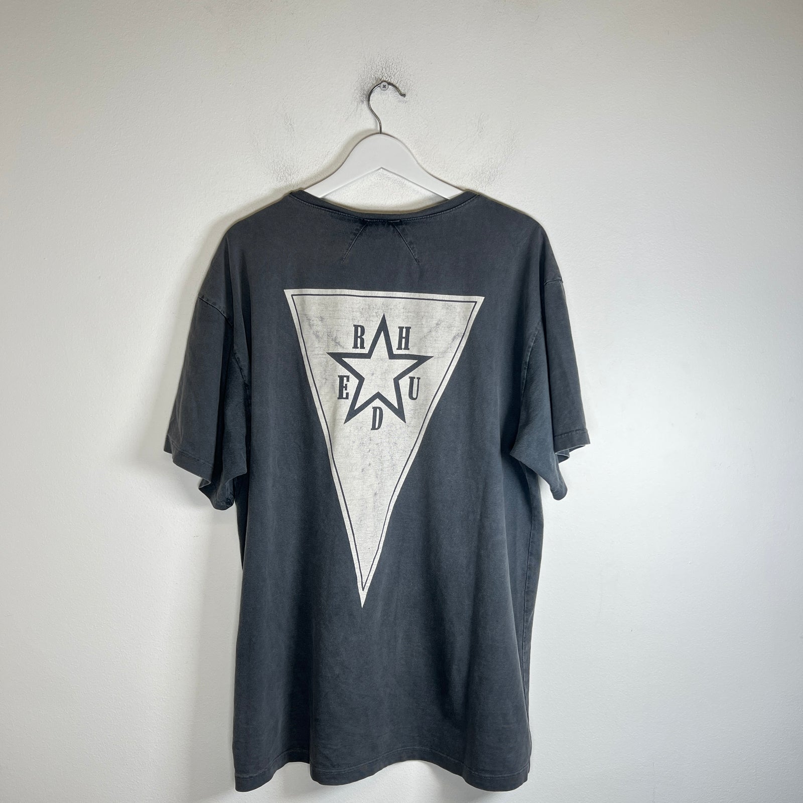 Rhude Vintage Black Wolf Graphic T-Shirt Size L