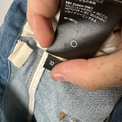 Amiri Patchwork Cut-Off Shorts Size 32