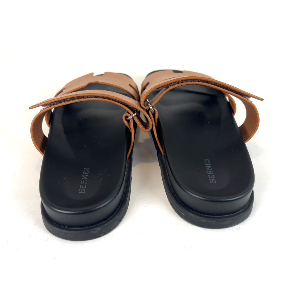 Hermes Chypre Leather Sandals