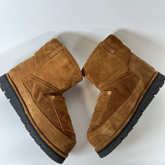 Acne Studios Brown Low Shearling Boots Size 42