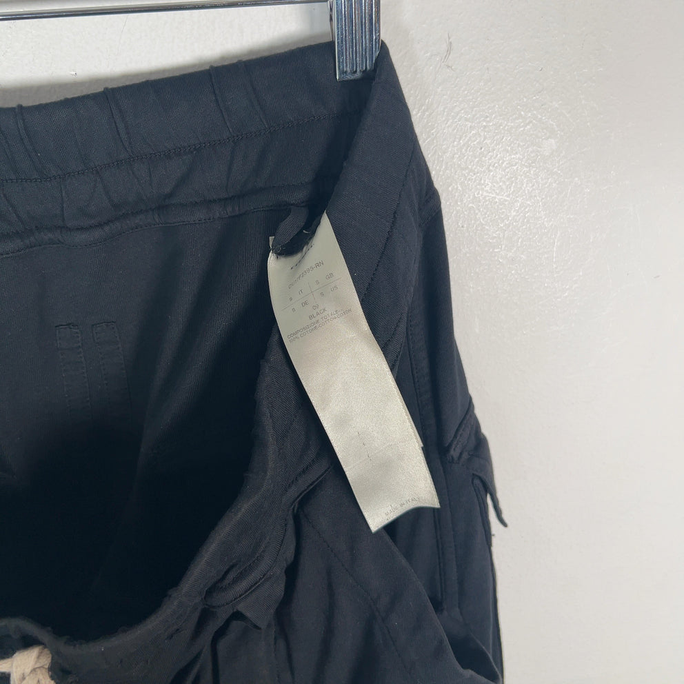 Rick Owens DRKSHDW Memphis Cut Cotton Drawstring Sweatpants