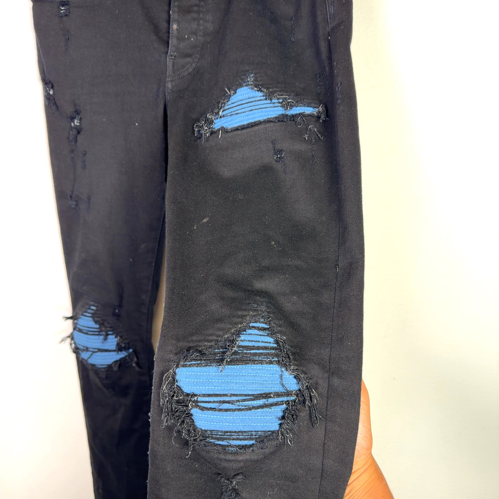Amiri MX1 Ultra Suede Denim Jeans