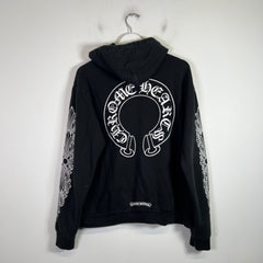 Chrome Hearts Floral Horseshoe Hoodie