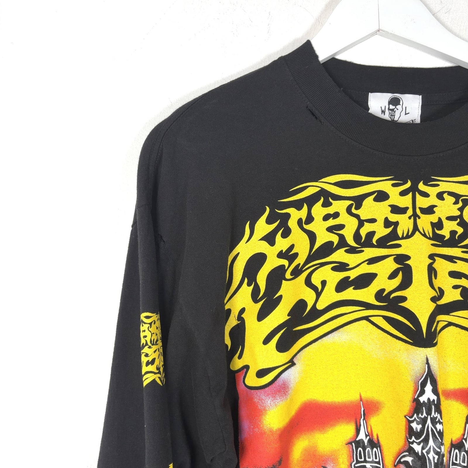 Warren Lotas 'Castle' Graphic Long-Sleeve Longsleeve