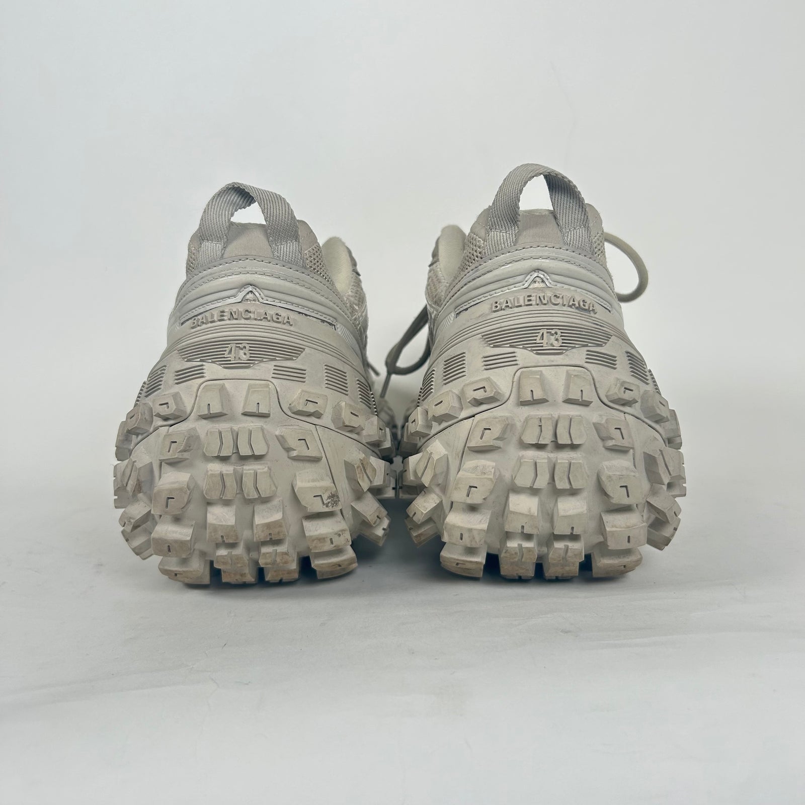 Balenciaga Beige Defender Sneakers Size 43