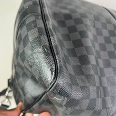 Louis Vuitton Damier Graphite Keepall Bandouliere 55