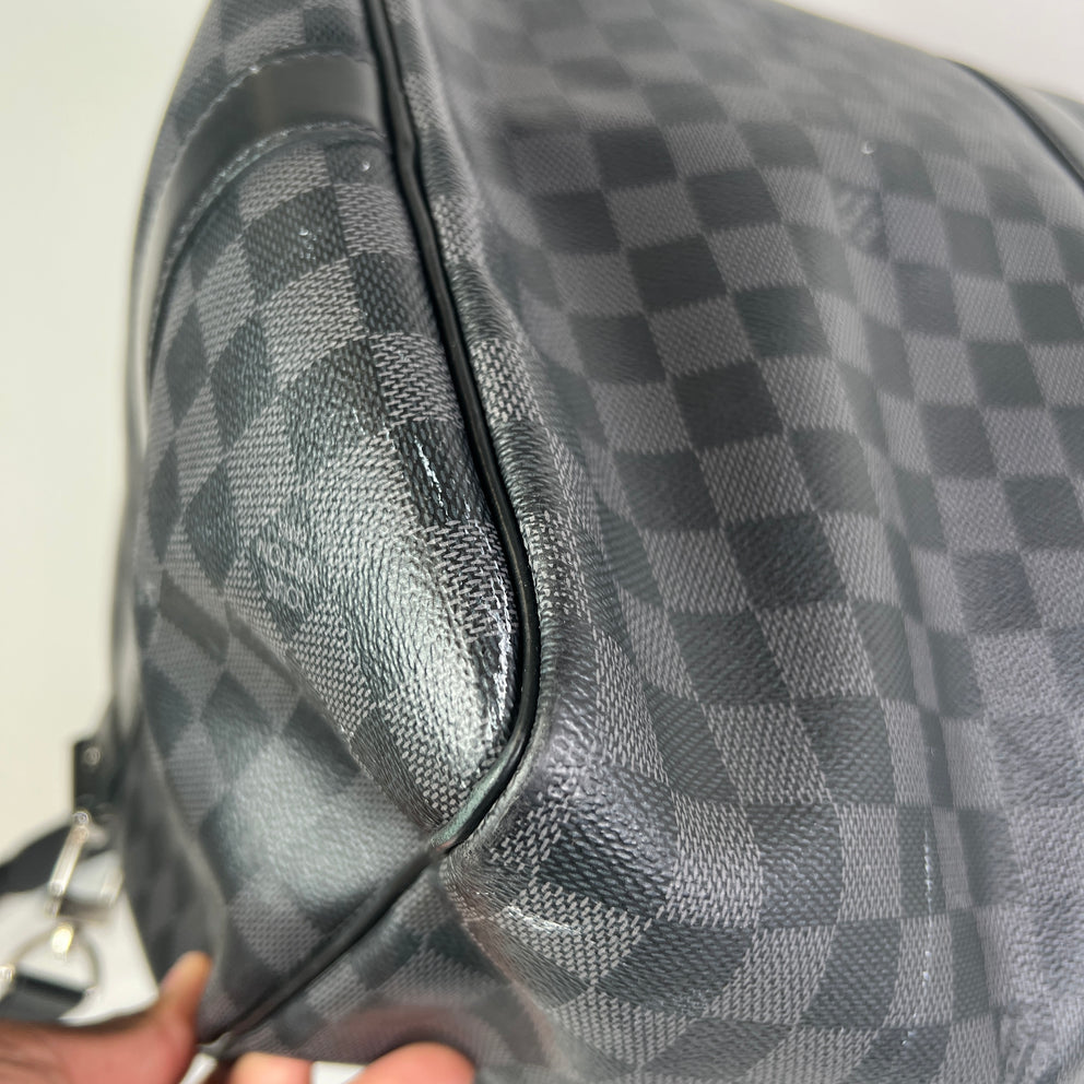 Louis Vuitton Damier Graphite Keepall Bandouliere 55