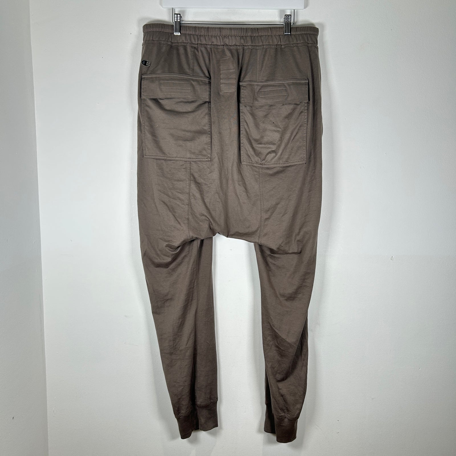 Rick Owens DRKSHDW x Champion Dust Thin Drop Crotch Sweats Size XXL