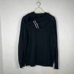 Canada Goose Merino Wool Knit Patch Striped Hoodie