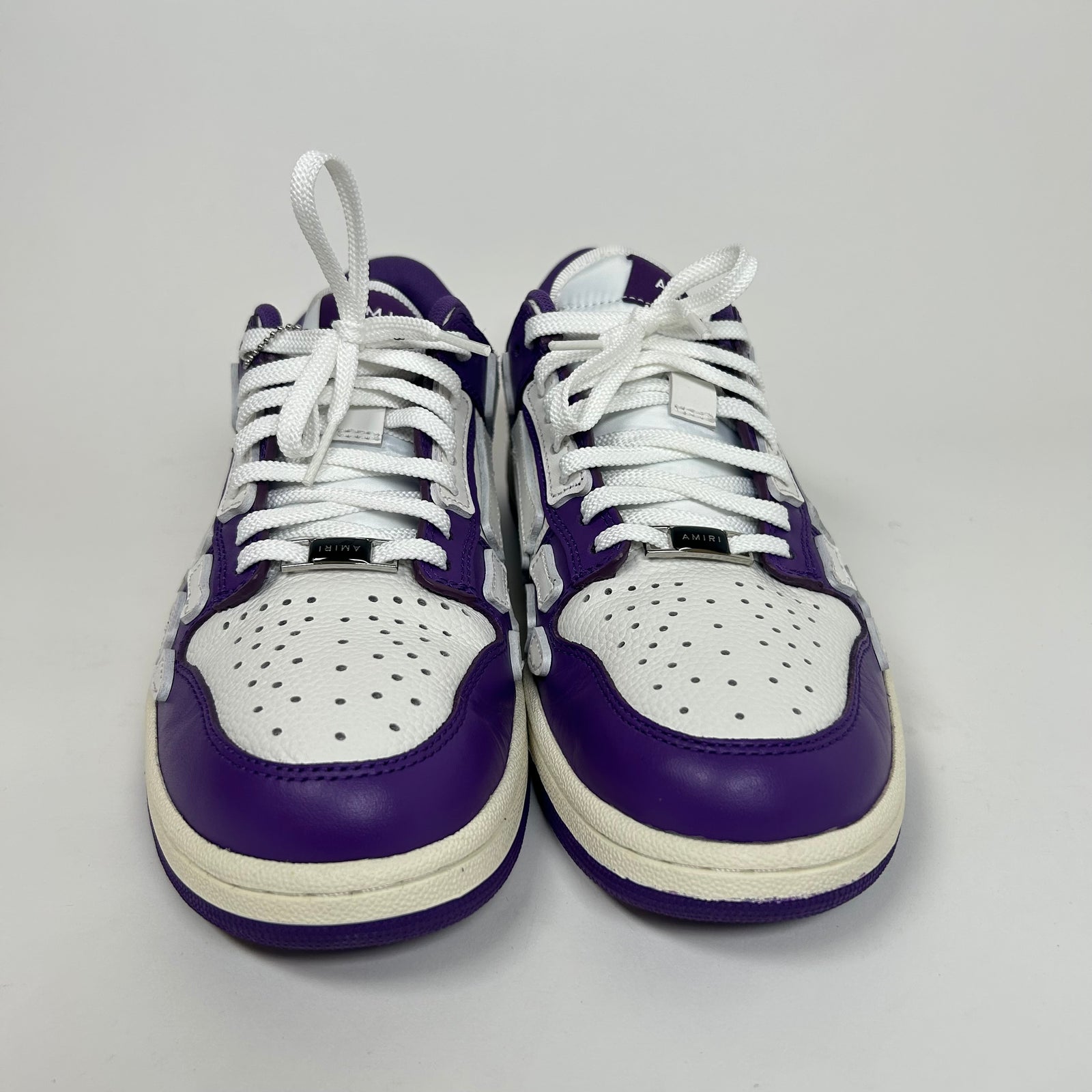Amiri Purple Skel Low Top Sneaker Size 42