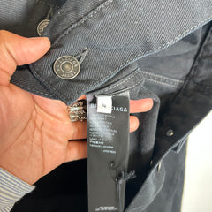 Balenciaga Black Tape Jean Jacket Size 4