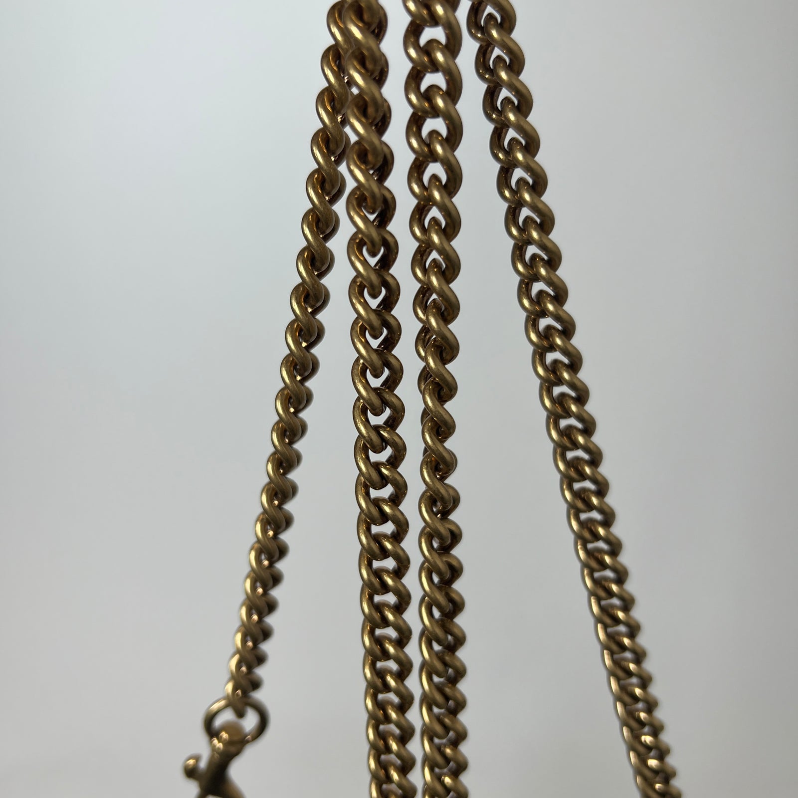 Balenciaga Black Leather Mini Wallet On Chain