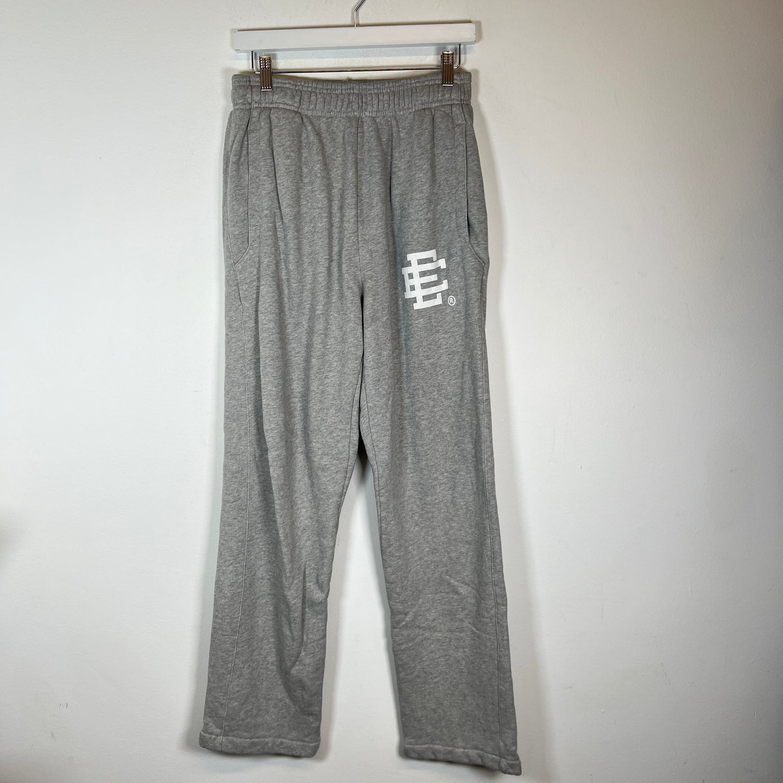 Eric Emanuel Grey Basic Sweatpants Size L