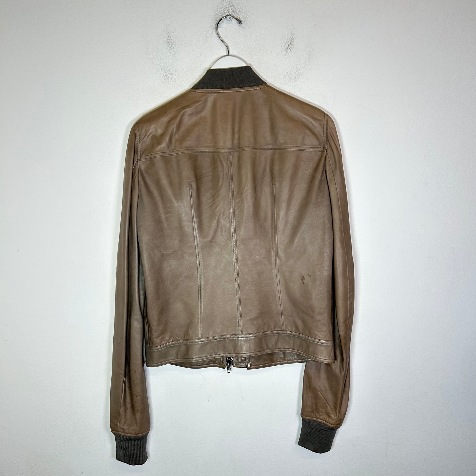 Rick Owens FW17 Lambskin Leather Jacket