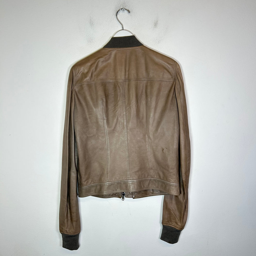 Rick Owens FW17 Lambskin Leather Jacket