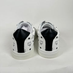 MCM White Viseto Low Top Sneaker Size 12