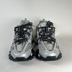 Balenciaga Metallic Grey Tracks Size 40