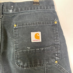 Carhartt Paint Splatter Double Knee Carpenter Shorts