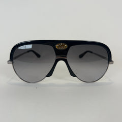 Gucci Gold 'GG' Stone Aviator Sunglasses