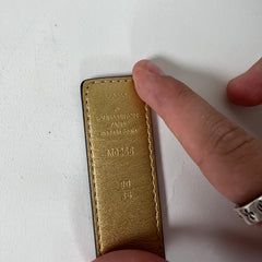 Louis Vuitton Camo Logo Belt