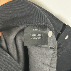 Hysteric Glamour Black Studded Sample Jeans Size 32