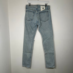 Rag & Bone Fit 1 Extra Slim Bleach Wash Jeans Size 31