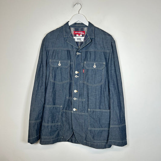 Junya Watanabe CDG Man x Levis Denim Overcoat Size L