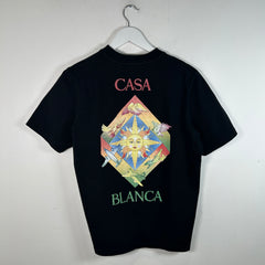Casablanca Graphic Black T-Shirt Size M