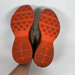 Gucci Burgundy GG Rhyton Sneaker Size GG 10.5