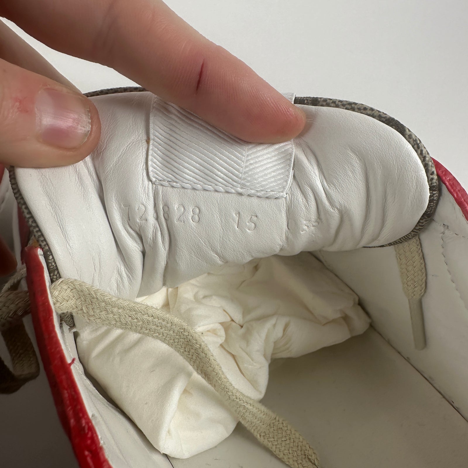 Gucci GG Supreme Low-Top Size 16.5