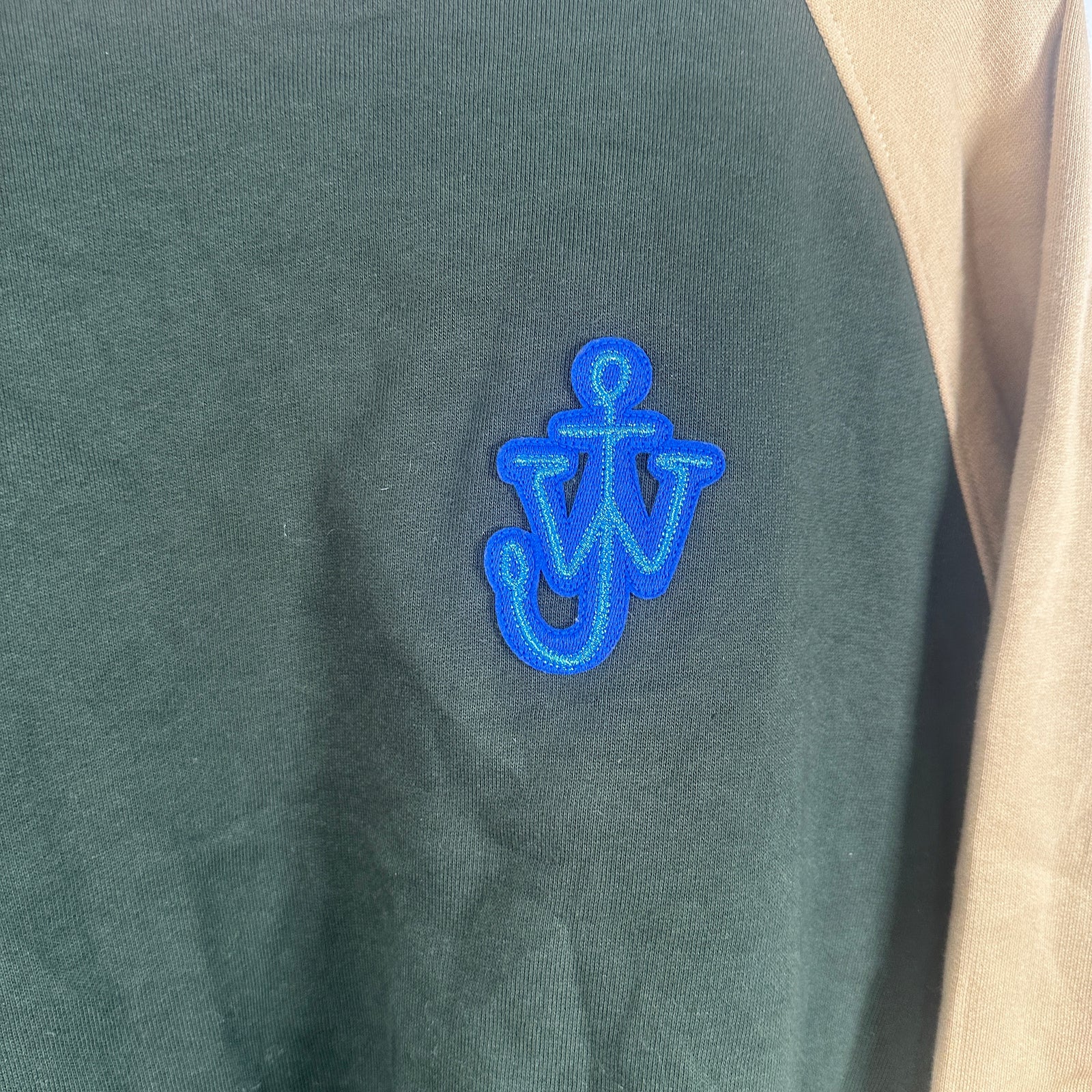 J.W. Anderson Color Block Logo Crewneck Size XL