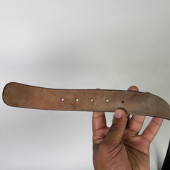 Gucci Interlocking G 1.5in Leather Belt